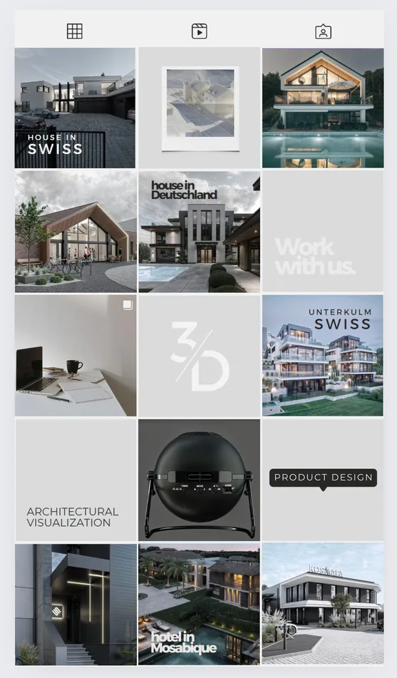 3D-Archi — feed po rebrandingu